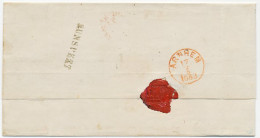 Naamstempel Nunspeet 1863 - Cartas & Documentos