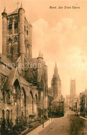 73337657 Gand Belgien Les Trois Tours Eglises Cathedrale Gand Belgien - Andere & Zonder Classificatie