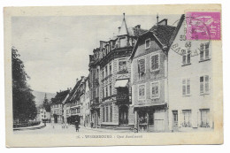 CPA - WISSEMBOURG - Quai Anselmann - Edit. La Cicogne - N°16 - Circulé En 1933 - - Wissembourg