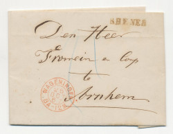 Naamstempel Rhenen 1867 - Brieven En Documenten