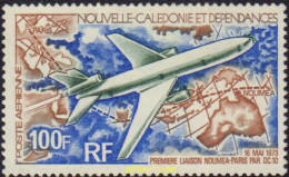 583712 MNH NUEVA CALEDONIA 1973 AVION - Unused Stamps