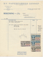 Omzetbelasting Diverse Waarden - Gennep 1938 - Fiscales