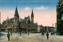 73337634 Gand Belgien La Poste Et Marché Aux Grains Gand Belgien - Altri & Non Classificati