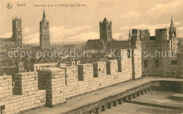 73337633 Gand Belgien Panorama Pris Du Chateau Des Comtes Gand Belgien - Sonstige & Ohne Zuordnung