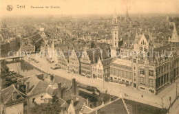 73337623 Gent Gand Flandre Panorama Der Graslei Gent Gand Flandre - Gent