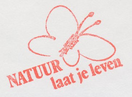 Meter Cut Netherlands 1988 Butterfly - Autres & Non Classés