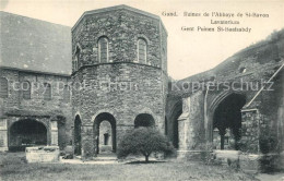 73337615 Gand Belgien Ruines De L'Abbaye De Saint Bavon Lavatorium Gand Belgien - Sonstige & Ohne Zuordnung