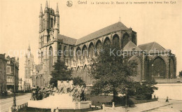 73337611 Gand Belgien La Cathedrale Saint Bavon Monument Des Frères Van Eyck Gan - Otros & Sin Clasificación