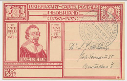 Briefkaart G. 207 S Gravenhage - Amsterdam 1925 - Ganzsachen