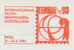 Meter Cut Switzerland 1982 Philatelic Exhibition - Tembal 83 - Altri & Non Classificati