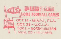 Meter Top Cut USA 1950 Football Games 1950 - Purdue University  - Otros & Sin Clasificación
