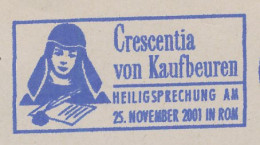 Meter Cut Germany 2002 St. Crescentia - Canonization - Autres & Non Classés