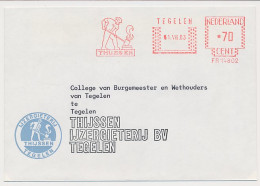 Meter Cover Netherlands 1983 Iron Foundry - Tegelen - Altri & Non Classificati