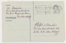 Postblad G. 25 Roosendaal - Den Haag 1983 - Postal Stationery