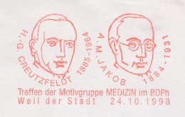 Meter Cut Germany 1998 H.G. Creutzfeldt - A.M. Jakob - Sonstige & Ohne Zuordnung