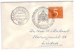 Cover / Postmark Netherlands 1962 Frans Hals - Painter - Museum - Autres & Non Classés