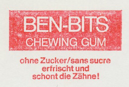 Meter Cut Switzerland 1980 Chewing Gum - Ben Bits - Alimentation