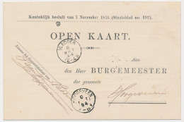 Kleinrondstempel Vledder 1894 - Non Classés