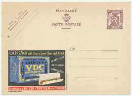 Publibel - Postal Stationery Belgium 1948 Rolling Shag - Tobacco VDC - Tabacco
