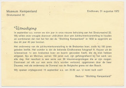 Briefkaart G. 347 Particulier Bedrukt Eindhoven 1972 - Entiers Postaux