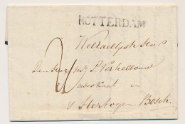 ROTTERDAM - S Hertogenbosch 1828 - ...-1852 Prephilately