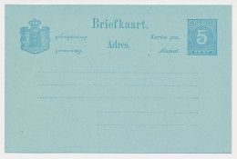 Ned. Indie Briefkaart G. 10 A - Netherlands Indies