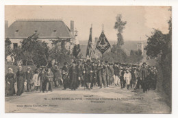 NOTRE-DAME-DE-PITIÉ  79  PÉLERINAGE D'HOMMES LE 24 SEPTEMBRE 1907 - PROCESSION - Otros & Sin Clasificación