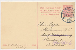 Briefkaart G. 225 Voorburg - Duitsland 1935 - Interi Postali