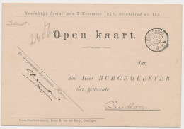 Kleinrondstempel Haren (Gron:) 1896 - Non Classés