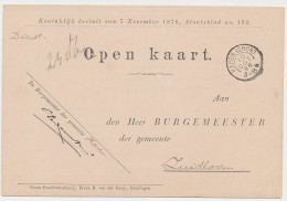 Kleinrondstempel Haren (Gron:) 1896 - Unclassified