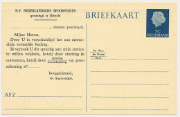 Spoorwegbriefkaart G. NS315 I - Interi Postali