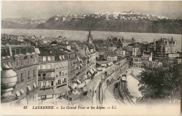 Lausanne - Le Grand Pont - Lausanne