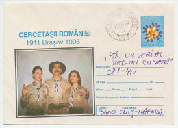 Postal Stationery Romania 1996 Scouts - Altri & Non Classificati