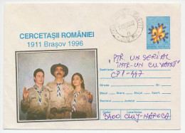 Postal Stationery Romania 1996 Scouts - Andere & Zonder Classificatie