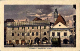 Krummau - Ringplatz - Boehmen Und Maehren