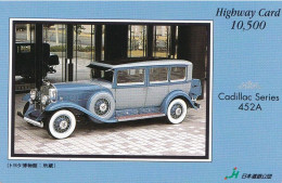 Japan Prepaid Highway Card 10500 - Oldtimer Cadillac - Japon