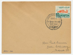 Cover / Postmark Deutsches Reich / Germany 1940 Helgoland - Lobster - Marine Life