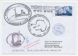 Cover / Postmark / Cachet USA 2005 Antarctic Expedition - Expéditions Arctiques