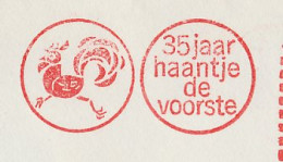 Meter Cover Netherlands 1961 Cock - Rooster - Ringleader - HEMA - Amsterdam - Hoftiere