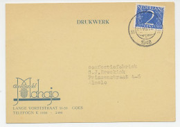 Firma Briefkaart Goes 1948 - Groothandel / Victoria - Non Classés