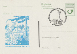 SCOUT SLOVENIA 2005 - COMPLETE SET OF 5 FDC 80. SLOVENIAN SCOUT ASSOCIATION. SPECIAL CANCEL LJUBLJANA - Eslovenia