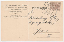 Treinblokstempel : Enschede - Ruurlo B 1922 ( Borculo ) - Unclassified