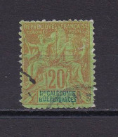 NOUVELLE-CALEDONIE 1892 TIMBRE N°47 OBLITERE - Usati