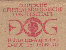Meter Cut Germany 1985 German Ophthalmic Society - Behinderungen