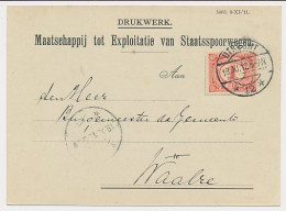 Kennisgeving Mij. Tot Exploitatie Van Staatsspoorwegen 1912 - Unclassified