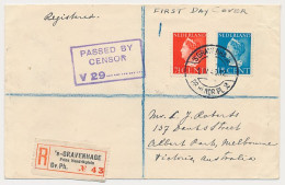 FDC / 1e Dag Em. Konijnenburg 1940 - Unclassified