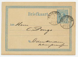 Briefkaart G. 10 Firma Blinddruk Groningen 1878 - Ganzsachen
