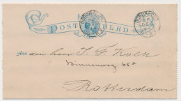 Postblad G. 2 A Dordrecht - Rotterdam 1894 - Interi Postali