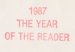 Official Business Meter Cover USA 1987 The Year Of The Reader  - Zonder Classificatie