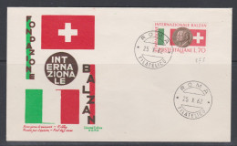 Italie FDC 1962 875 Fondation Internationale Balzan Drapeaux - FDC
